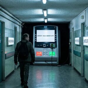 homme dans un couloir de venet sans issue à part payer