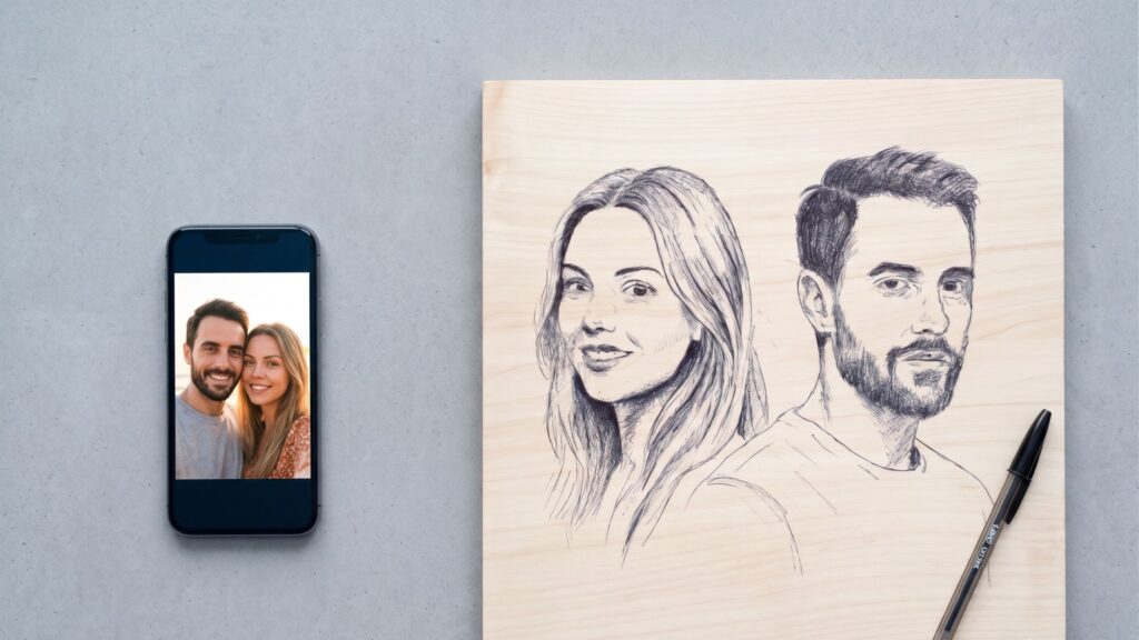 « Je ne suis pas photogénique » : comment le dessin réconcilie avec son image camera vs handmade portrait