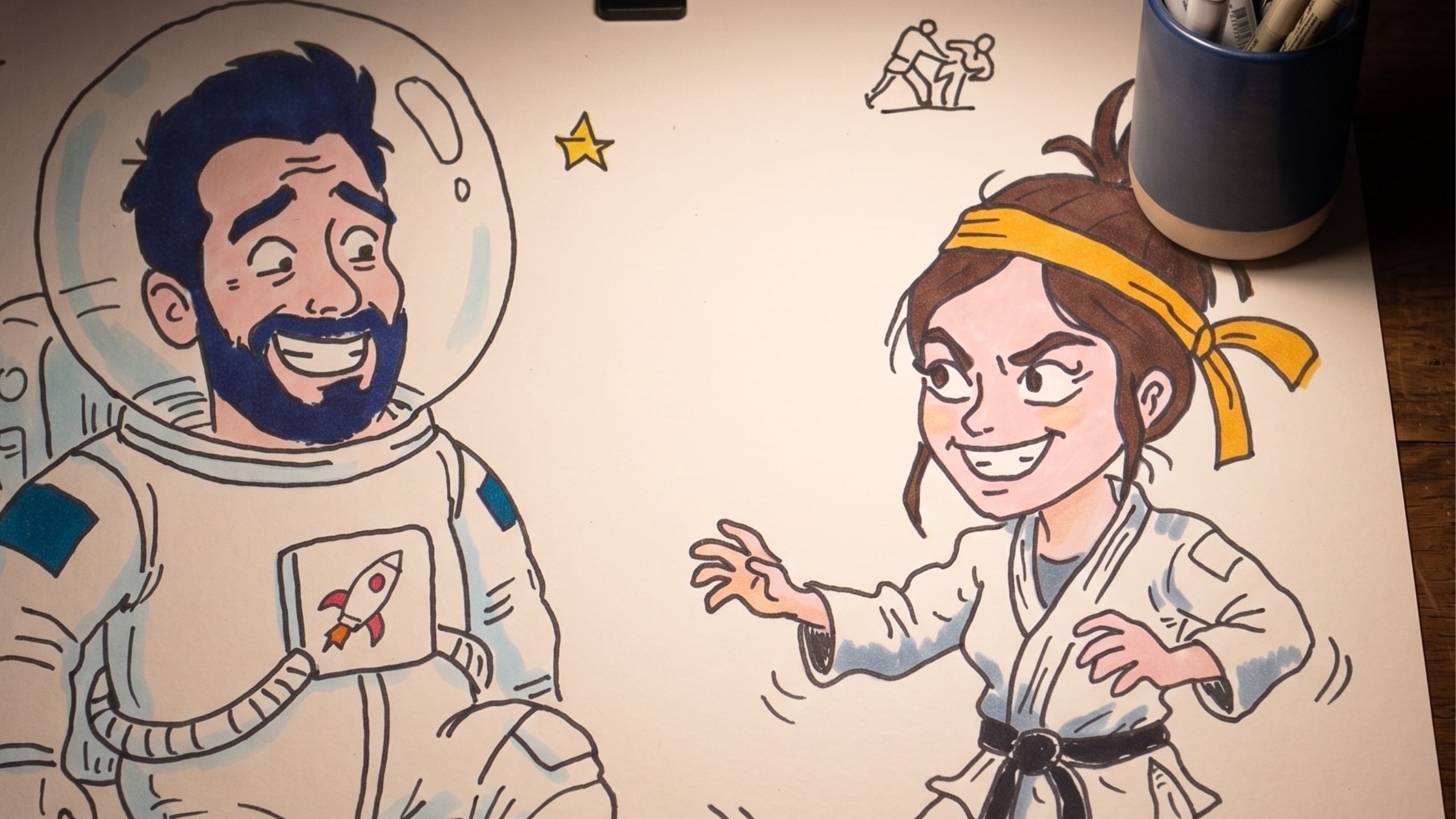 « Je ne suis pas photogénique » : comment le dessin réconcilie avec son image comic book portrait